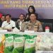 Konferensi Pers Dittipideksus Bareskrim Polri terkait Pengungkapan Beras Tidak Sesuai Standar Mutu, Kamis 24 Juli 2025/Humas Polri