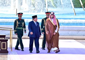 Presiden Prabowo Subianto dan Putra Mahkota Kerajaan Arab Saudi Mohammed bin Salman (MBS)/Foto: Muchlis Jr - Biro Pers Sekretariat Presiden