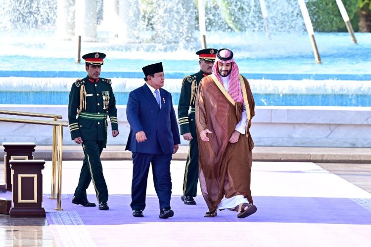 Presiden Prabowo Subianto dan Putra Mahkota Kerajaan Arab Saudi Mohammed bin Salman (MBS)/Foto: Muchlis Jr - Biro Pers Sekretariat Presiden