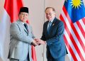 Foto: Ilustrasi saat Presiden Prabowo Subianto bertemu dengan Perdana Menteri (PM) Malaysia Anwar Ibrahim di Menara Kembar Petronas. (Laily Rachev - Biro Pers Setpres)