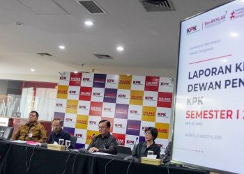 pemaparan Capaian Kinerja Semester I 2025 di Gedung ACLC KPK, Jakarta
