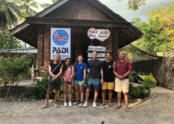Peserta Famtrip ASEAN menikmati pengalaman selam di perairan Alor, destinasi bahari unggulan Indonesia/Kemenpar