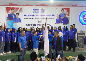 Prosesi DPN Bintang Muda Indonesia melantik Asep Achlan sebagai Ketua DPC BMI Kabupaten Garut periode 2023-2027
