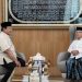 Presiden Prabowo Subianto menyambangi kediaman Wakil Presiden ke-13 Republik Indonesia, K.H. Ma’ruf Amin, di Depok, Jawa Barat, pada Minggu, 24 Agustus 2025.