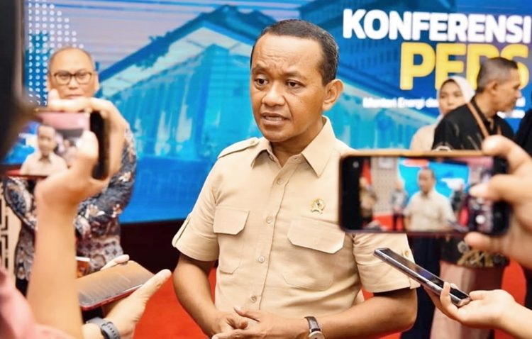 Menteri Energi dan Sumber Daya Mineral (ESDM) Bahlil Lahadalia