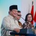 Presiden Prabowo Subianto memberikan sambutan dalam acara peresmian Gedung Layanan Terpadu dan Institut Neurosains Nasional di Rumah Sakit Pusat Otak Nasional (RSPON) Mahar Mardjono, Jakarta, Selasa (26/08/2025).