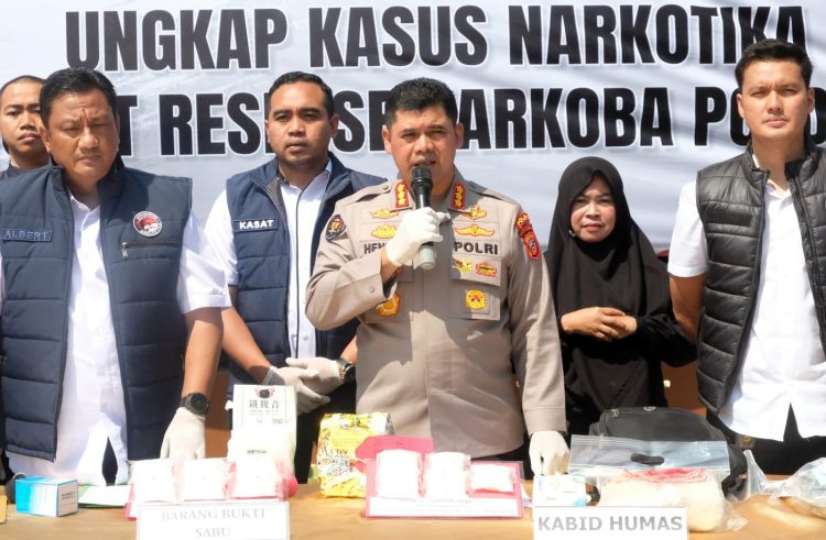 Konpers Polda Jabar upaya pemberantasan peredaran narkotika sepanjang Januari hingga Juli 2025