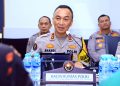 Kadiv Humas Polri Irjen. Pol. Sandi Nugroho memberikan keterangan terkait arahan Presiden kepada Kapolri dan Panglima TNI