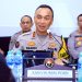 Kadiv Humas Polri Irjen. Pol. Sandi Nugroho memberikan keterangan terkait arahan Presiden kepada Kapolri dan Panglima TNI