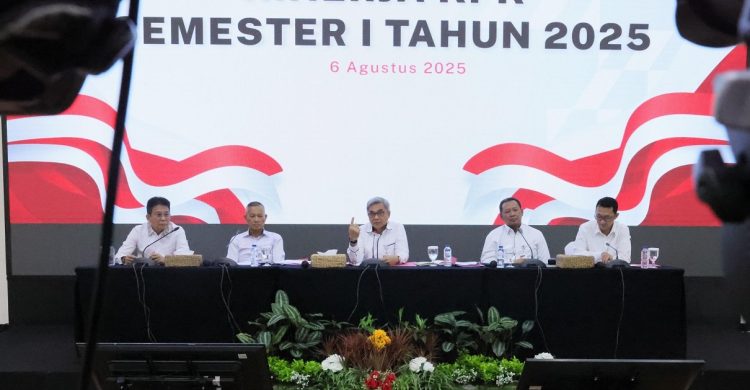 Ketua KPK, Setyo Budianto laporkan capaian KPK/KPK