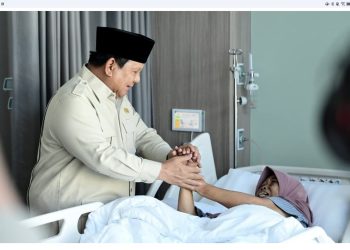 Presiden Prabowo Subianto meninjau fasilitas Gedung Layanan Terpadu dan Institut Neurosains Nasional di Rumah Sakit Pusat Otak Nasional (RSPON) Mahar Mardjono, Jakarta, pada Selasa, 26 Agustus 2025. Foto: BPMI Setpres/Muchlis Jr