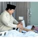 Presiden Prabowo Subianto meninjau fasilitas Gedung Layanan Terpadu dan Institut Neurosains Nasional di Rumah Sakit Pusat Otak Nasional (RSPON) Mahar Mardjono, Jakarta, pada Selasa, 26 Agustus 2025. Foto: BPMI Setpres/Muchlis Jr