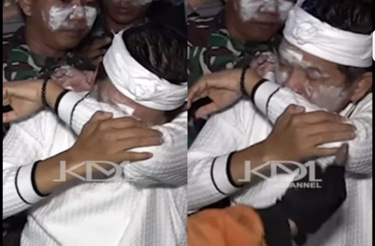 Gubernur Jabar Dedi Mulyadi Dilempar Botol Saat Temui Pendemo di DPRD/tangkapan layar
