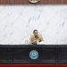 Kepala BNN RI, Suyudi Ario Seto memberikan pengarahan kepada jajaran pejabat tinggi BNN RI di Gedung BNN, Cawang, Jakarta Timur, Selasa (26/8).