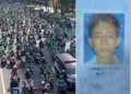 Ribuan Ojol mengantarkan jenazah Affan Kurniawan ke pemakaman di TPU Karet Bivak, Jakarta Pusat, Jumat (29/8/2025)/Kolase Kabariku/TS