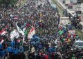 Bukan demo bubarkan DPR, ini merupakan demo mahasiswa di DPR RI beberapa tahun lalu/ humbanghasundutankab.go.id