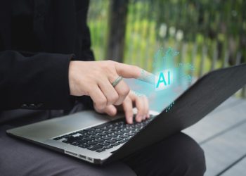 human person people cheerful pointing AI