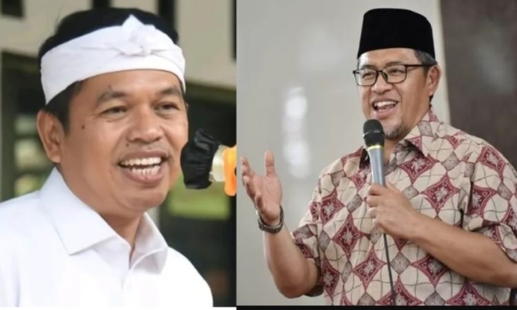 Dedi Mulyadi dan Ahamd Heryawan/Kolase Kabariku/TS