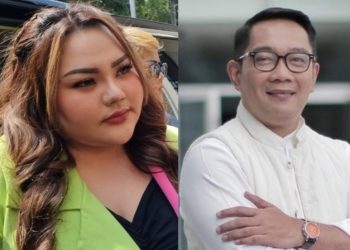 Lisa Mariana dan Ridwan Kamil/Kolase Kabariku/TS