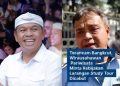 Perwakilan SP3JB Herdi Sudardja (kanan/sumber foto: screeshot YouTube Republika) yang akan memakzulkan Gubernur Jabar Dedi Mulyadi alias KDM (kiri/sumber foto: Instagram @dedimulyadi71)