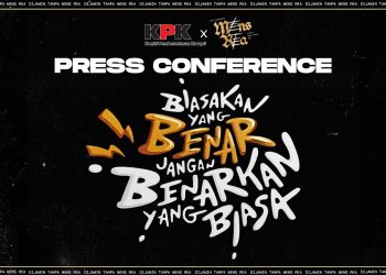 media briefing tayangan cerdas “Biasakan Yang Benar (BYB) x Mens Rea” di Gedung Merah Putih KPK, Jakarta, Senin (25/8/2025).