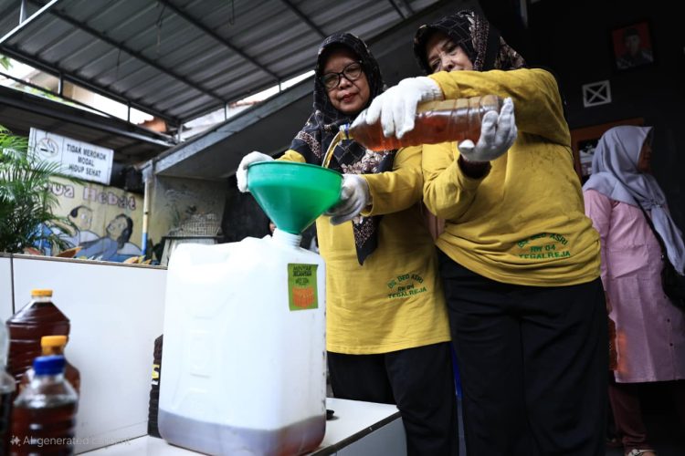 Bank Sampah Beo Asri Himpun 880 Warga, Pertamina: Jelantah Bisa Jadi Bahan Bakar Pesawat/Pertamina