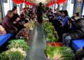 Gerbong kereta petani di Tiongkok/Think China
