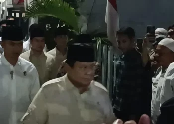 Presiden Prabowo Subianto datang ke rumah duka Affan Kurniawan, Jumat (29/8/2025) (Dok. Istimewa)