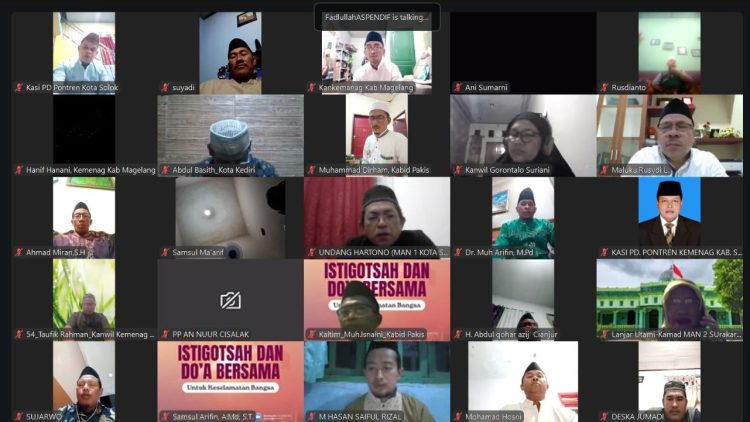 Doa bersama Kemanag/Kemanag