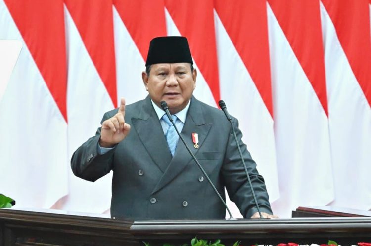Presiden RI Prabowo Subianto
