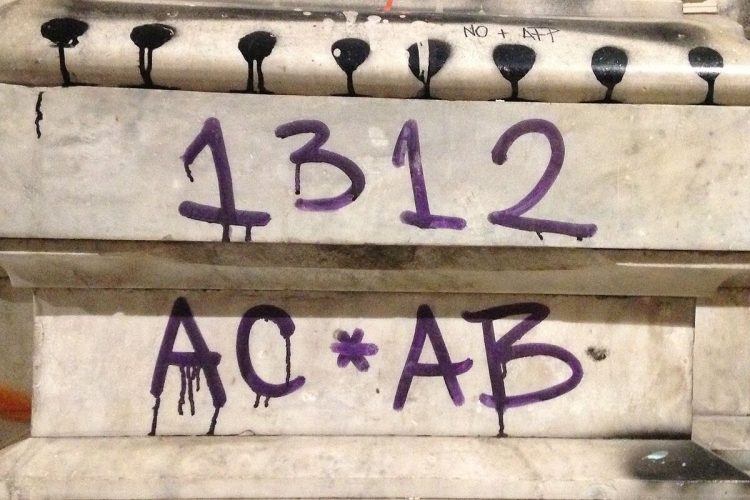 Apa arti kode ACAB dan 1312?(Wikimedia Commons/Valeria Rojas Bruna)