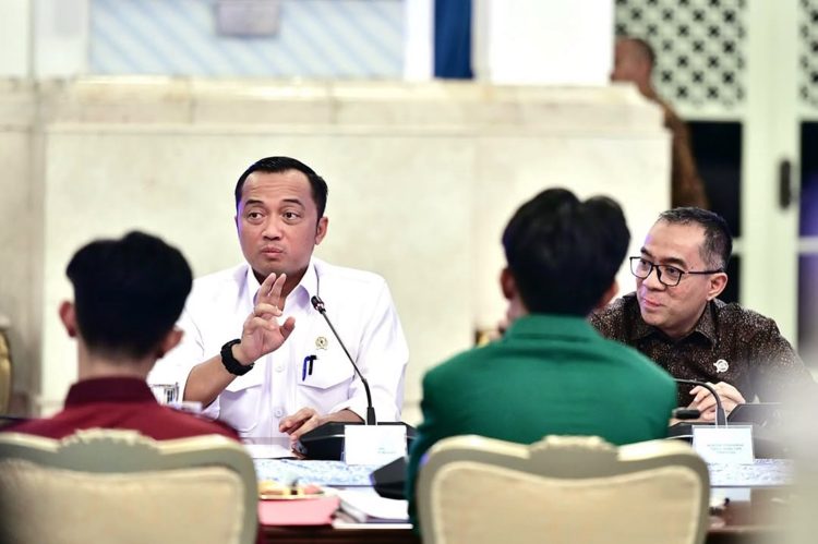 Mensesneg Prasetyo Hadi didapingi Mendiktisaintek Gelar Silaturahmi Hangat dengan Mahasiswa di Istana Negara, Jakarta, Kamis (4/9/2025) malam