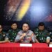 Konpers Bersama TNI-Polri Tanggapi 17+8 Tuntutan Publik di Mabes TNI, Cilangkap, Jakarta Timur, Jumat (5/9/2025) malam.