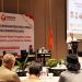 Kepala Bakesbangpol Kabupaten Garut, Nurrodhin dala kegiatan kegiatan Penguatan Kelembagaan Pengawas Pemilu di Ballroom Hotel Mercure Garut)