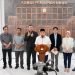 Ketua KPU Mochammad Afifuddin bersama jajaran saat konferensi pers di Gedung KPU, Jakarta Pusat, Selasa (16/9/2025)