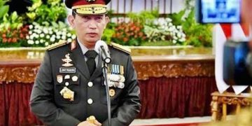 Kapolri Jenderal Listyo Sigit Prabowo menghadiri agenda di Istana Negara, Jakarta