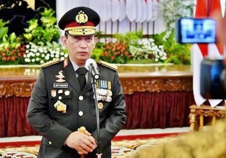 Kapolri Jenderal Listyo Sigit Prabowo menghadiri agenda di Istana Negara, Jakarta
