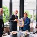 Presiden Prabowo Subianto menerima kunjungan Presiden Federasi Sepak Bola Internasional (FIFA) Gianni Infantino di New York, Amerika Serikat, Rabu (24/9/2025)