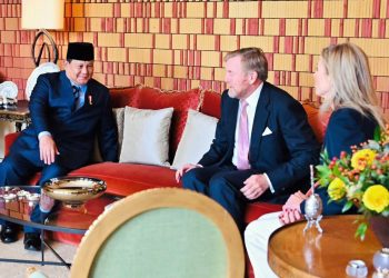 Presiden Prabowo Subianto, diterima langsung Yang Mulia Raja Willem-Alexander dan Ratu Máxima di Istana Huis ten Bosch, Den Haag, pada Jumat, 26 September 2025