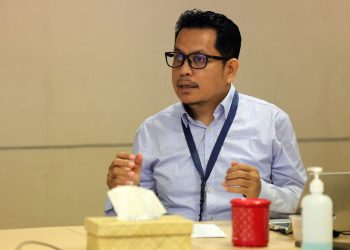 Kepala Satuan Tugas Korsup III KPK, Maruli Tua dalam Rapat Koordinasi Pencegahan Korupsi antara KPK dan Pemkab Kapuas yang digelar di Gedung Merah Putih KPK, Jakarta, Kamis (25/9/2025)