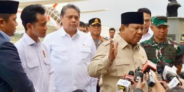 Ilustrasi : Presiden Prabowo Saat Doorstop di Bandara Halim Perdanakusuma, Jakarta, Sabtu (27/9/2025)