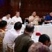 Presiden Prabowo Subianto Memanggil Sejumlah Kabinet Merah Putih di kediamannya, Jalan Kertanegara, Jakarta, Minggu (28/9/2025) malam