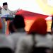 Presiden Republik Indonesia, Prabowo Subianto dalam Acara Peresmian Penutupan Musyawarah Nasional (Munas) VI Partai Keadilan Sejahtera (PKS) di Golden Ballroom, The Sultan Hotel, Jakarta. Senin (29/9/2025)