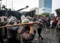 Aksi Demonstrasi Mahasiswa dan Rakyat Indonesia