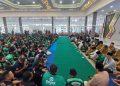 Pemkab Garut bersama komunitas Ojek Online Garut Bersatu menggelar doa bersama di Gedung Pendopo Garut, Senin (1/9/2025), sebagai ikhtiar menjaga kerukunan dan stabilitas keamanan di Kabupaten Garut/Kabariku
