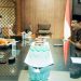 Menteri HAM Bertemu bertemu Menteri Sosial, Saifullah Yusuf (Gus Ipul), di kantor Kemensos, Jakarta, Kamis (4/9/2025).