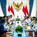 Presiden Prabowo Subianto memimpin rapat terbatas bersama sejumlah menteri Kabinet Merah Putih di Istana Merdeka, Jakarta, pada Selasa, 9 September 2025. (Foto: BPMI Setpres)