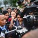 Menteri Energi dan Sumber Daya Mineral (ESDM) Bahlil Lahadalia menyampaikan keterangan pers kepada awak media di Istana Kepresidenan, Jakarta, pada Senin, 15 September 2025. (Foto: BPMI Setpres)