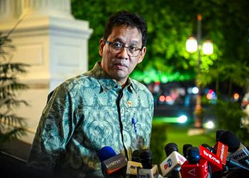 Menteri Keuangan Purbaya Yudhi Sadewa menyampaikan keterangan pers usai diterima Presiden Prabowo Subianto di Istana Merdeka, Jakarta, pada Jumat, 19 September 2025. (Foto: BPMI Setpres)