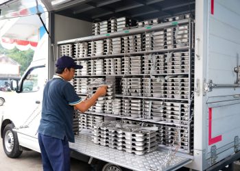 Ilustrasi Penyaluran Makna Bergizi Gratis/IST